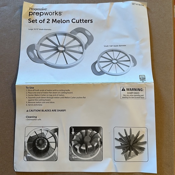 ššProgressive Melon cutters set of 2 - Picture 5 of 5